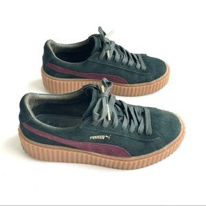 Puma FENTY X Rhianna Bordeaux Platform Creeper